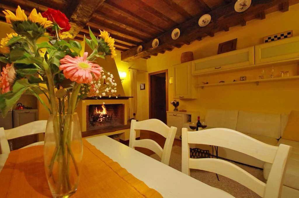 רדיקופאני Cottage Le Ginestre Con Piscina In Val D'Orcia מראה חיצוני תמונה