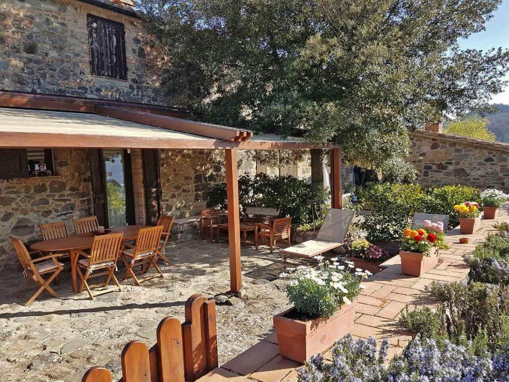 רדיקופאני Cottage Le Ginestre Con Piscina In Val D'Orcia מראה חיצוני תמונה